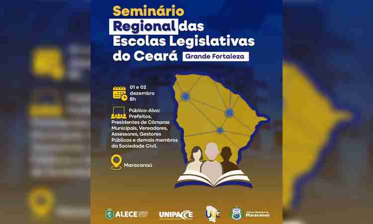 Unipace e Alece promovem Seminário Regional das Escolas Legislativas na Grande Fortaleza